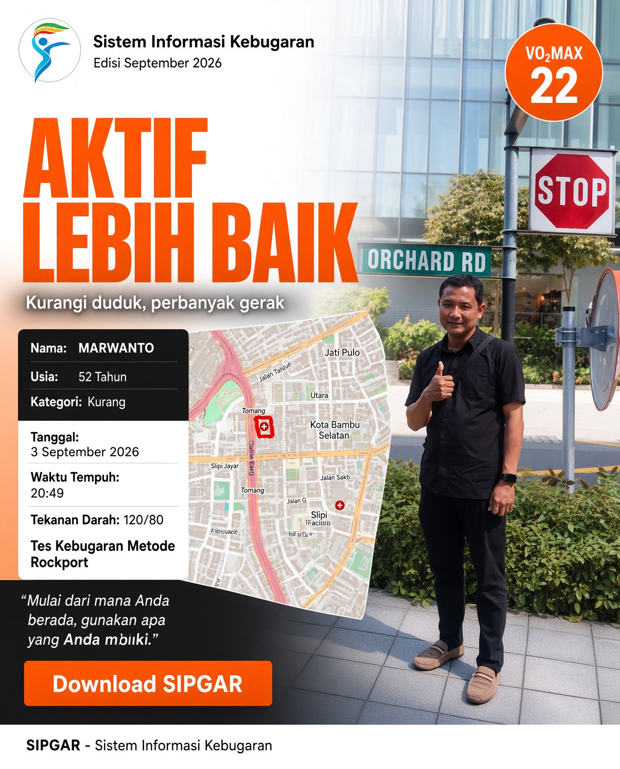 Cover hasil tes kebugaran MARWANTO