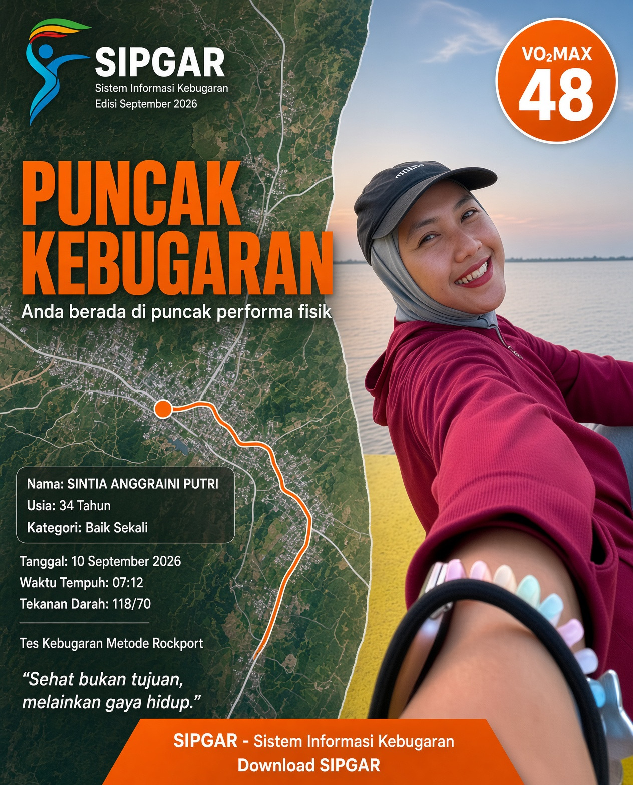 Cover hasil tes kebugaran SINTIA ANGGRAINI PUTRI